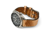 Premium Watch Strap with Natural Badalassi Waxy