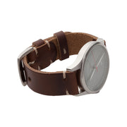 Standard Watch Strap with Dark Brown Chromexcel Leather - JackFosterWatchStrap