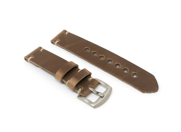 Standard Watch Strap with Natural Chromexcel Leather